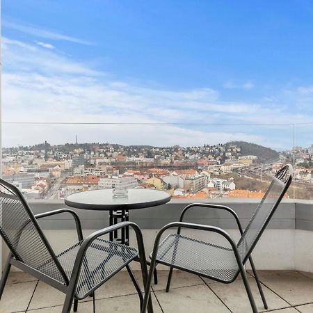 Apartamento Lam Premiere - Ac - Awesome View In Bratislava Exterior foto