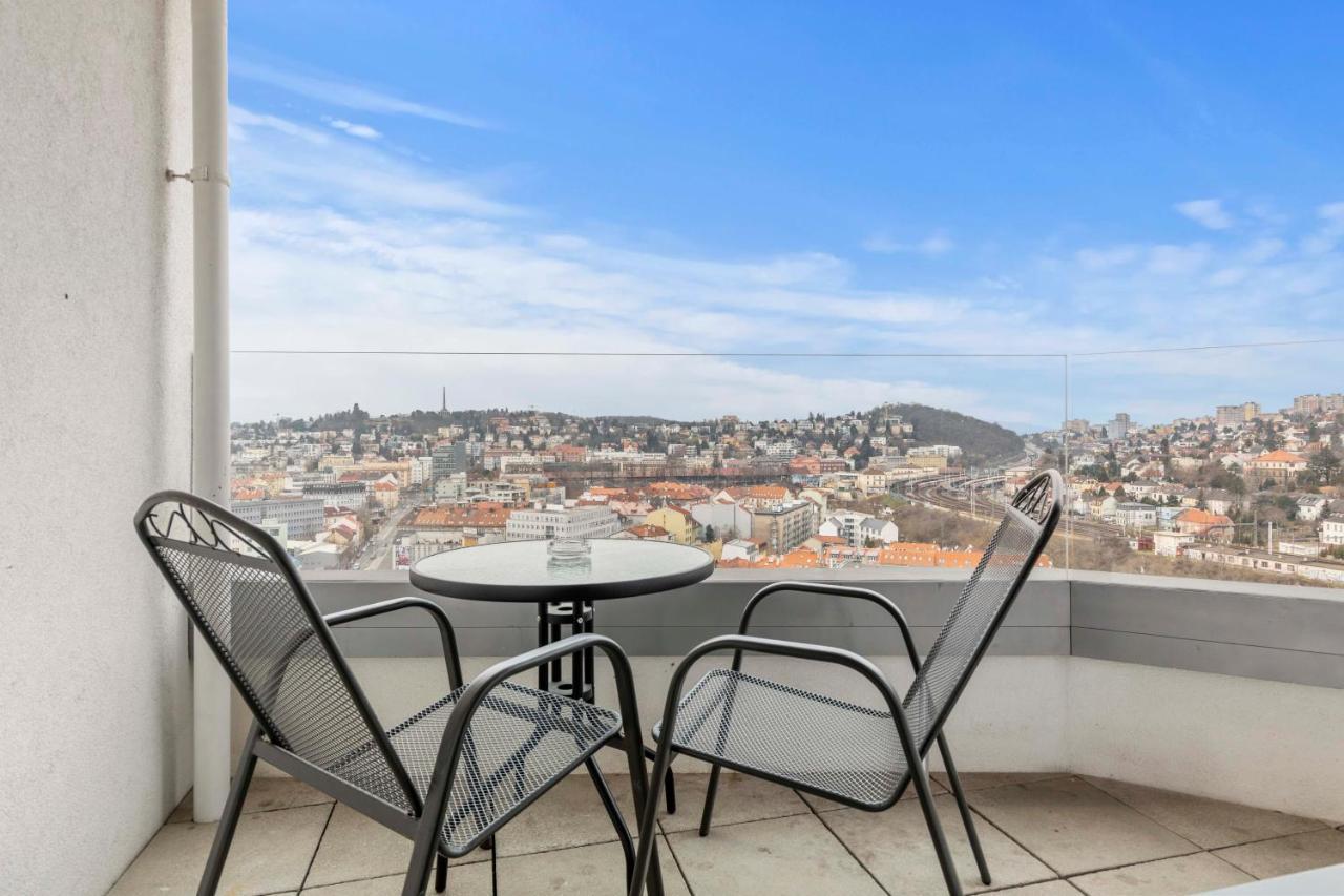 Apartamento Lam Premiere - Ac - Awesome View In Bratislava Exterior foto