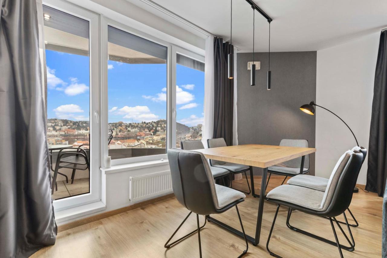 Apartamento Lam Premiere - Ac - Awesome View In Bratislava Exterior foto